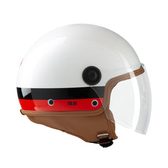 Casco EL'JETTIN 6.0 X AC MILAN Devil Pearl White PRONTA CONSEGNA 2026