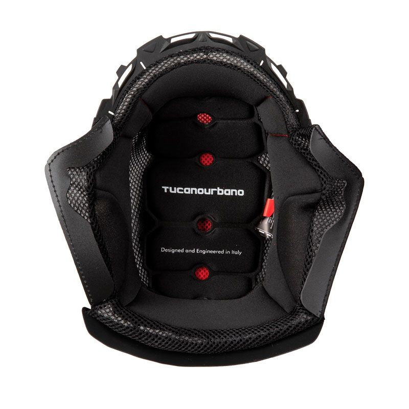 Interno con Guanciali per Casco EL'FAST Nero