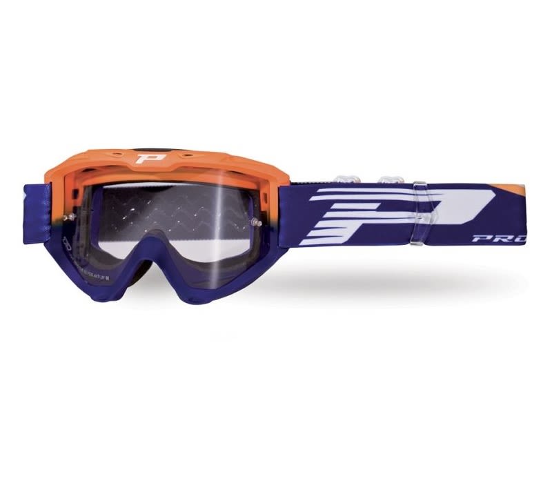 Maschera 3450-275 LS - Arancio Fluo/Blu, Lente Fotocromatica