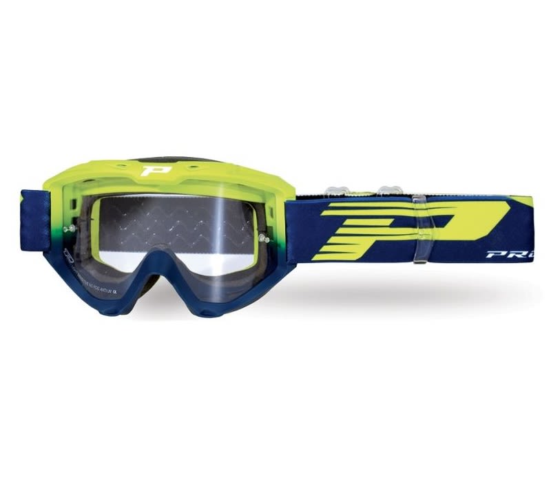 Maschera 3450-309 LS - Giallo Fluo/Blu Navy, Lente Fotocromatica