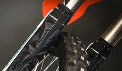 Acerbis Z-Mud fork cover to protect the fork from mud