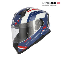 Casco Integrale Moto Acerbis X-WAY Blu - Bianco - Rosso omologato ECE 22-06