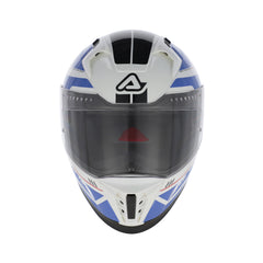 Casco Integrale Moto Acerbis X-WAY Bianco - Blu - Rosso omologato ECE 22-06