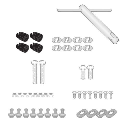 GIVI KIT TRANSF PLO IN RAPID FITTING GR 703.1