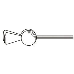 Scatola 100 cavi freno cantilever 1.6x400 mm