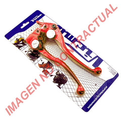 Coppia di leve rosso