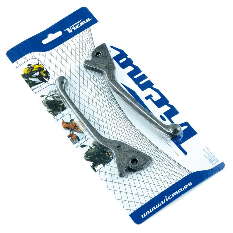 Coppia di leve carbonio