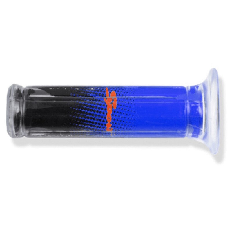 Paio manopole Dynagrip trasparente-blu V PARTS