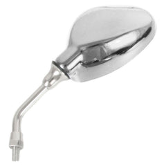 Set retrovisori universali V PARTS M8 filetto destro cromato