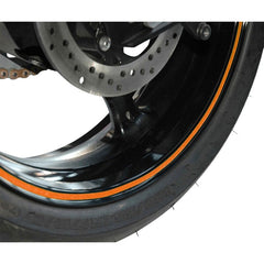 Nastro adesivo per profilo cerchi Arancia fluo V PARTS