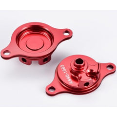 Coperchio filtro olio rosso Honda V PARTS