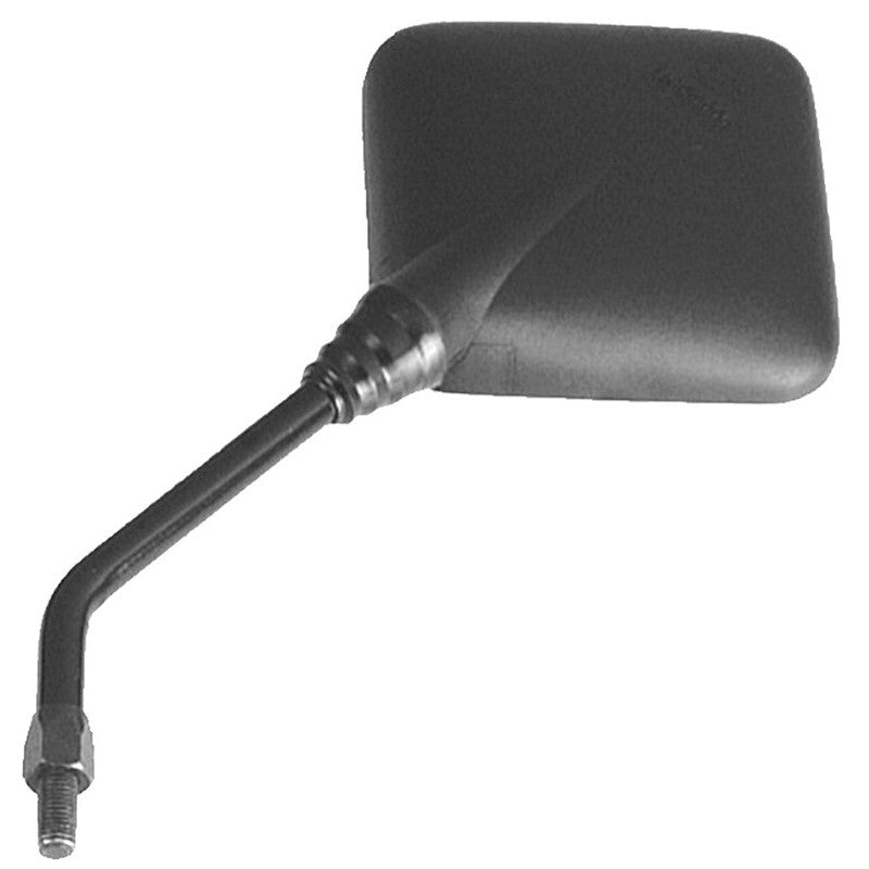 Retrovisore sinistro universale V PARTS manubrio quadrato M10 x 1.25 filetto sinistro