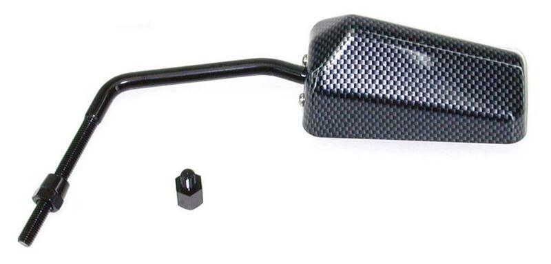 Retrovisore entrambi i lati universale V PARTS F1 carbon look