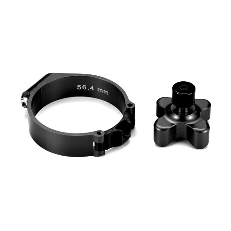 Blocca forcella per foderi nero Honda Suzuki Kawasaki V PARTS