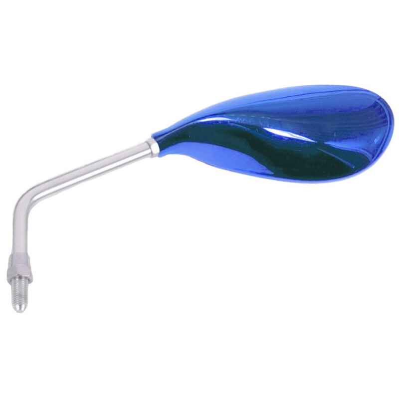 Set retrovisori universali V PARTS M8 x 125 blu