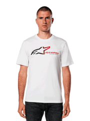 Maglietta ALPINESTARS T-shirt SPS CSF Tee Bianco