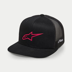 Cappello ALPINESTARS cappellino 3D Ageless Trucker Nero Rosso