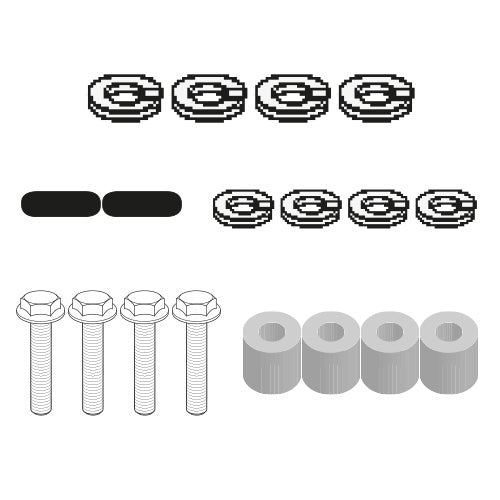 GIVI KIT attacchi 2130FZ YAMAHA MT-07 TRAC GR.150