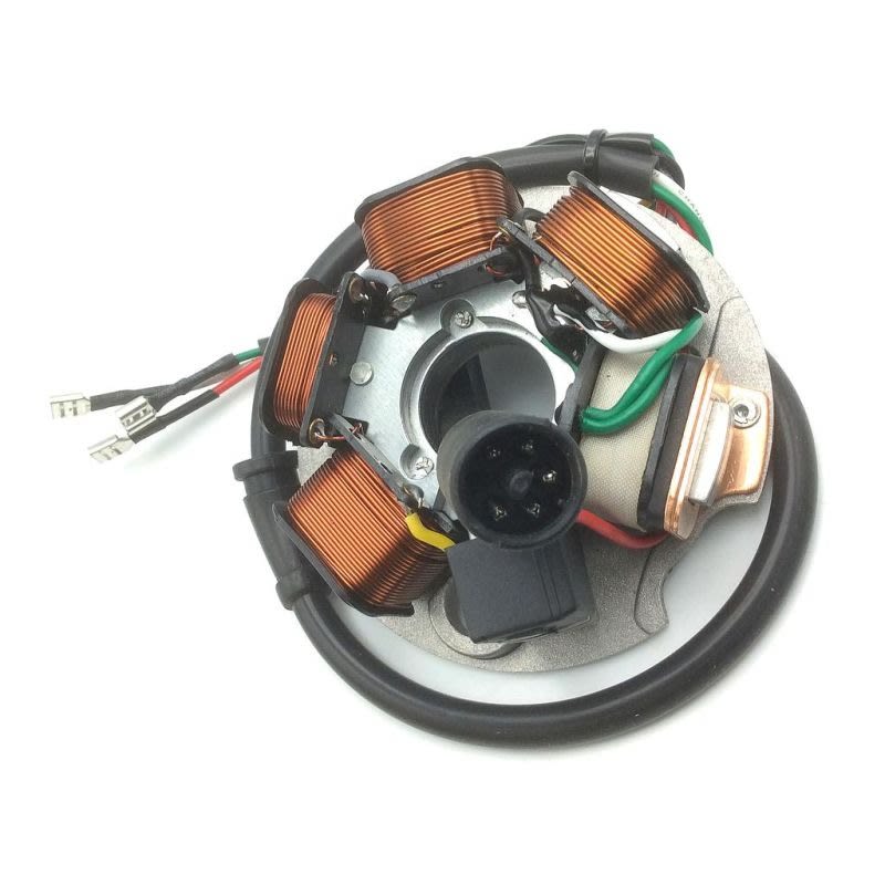 Statore PIAGGIO APE FL/FL2/FL3/VESPA PK 50cc, 6 Poli - 5 Pin