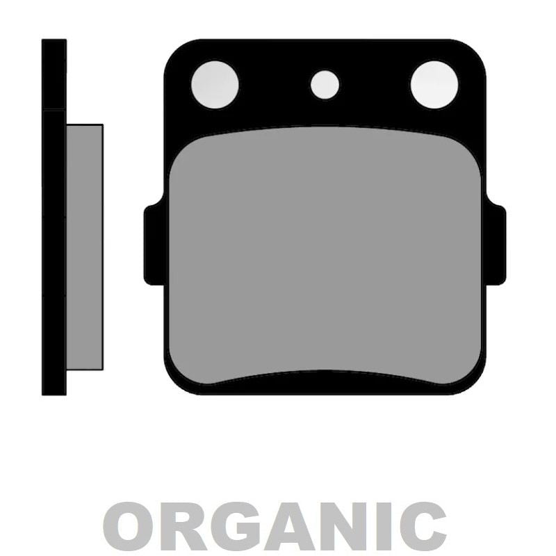 Pastiglie Freno Organiche BRENTA 3106 per HONDA CR 80 R 80 1986 1987 1988 1989 1990 1991 1992 1993 1994 1995