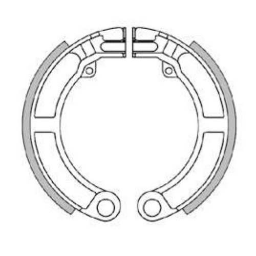 Ganasce Freno BRENTA 0160 per PIAGGIO APE FL - FL2 50 1989 1990 1991 1992 1993 1994 1995