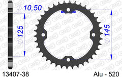 Corona AFAM 13407-38 in all. passo 520 YAMAHA YFZ 450 2003  -2013