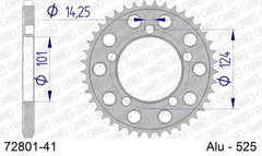 Corona AFAM 72801-41 in all. passo 525 KTM 950 R SUPERMOTO 2007  -2008