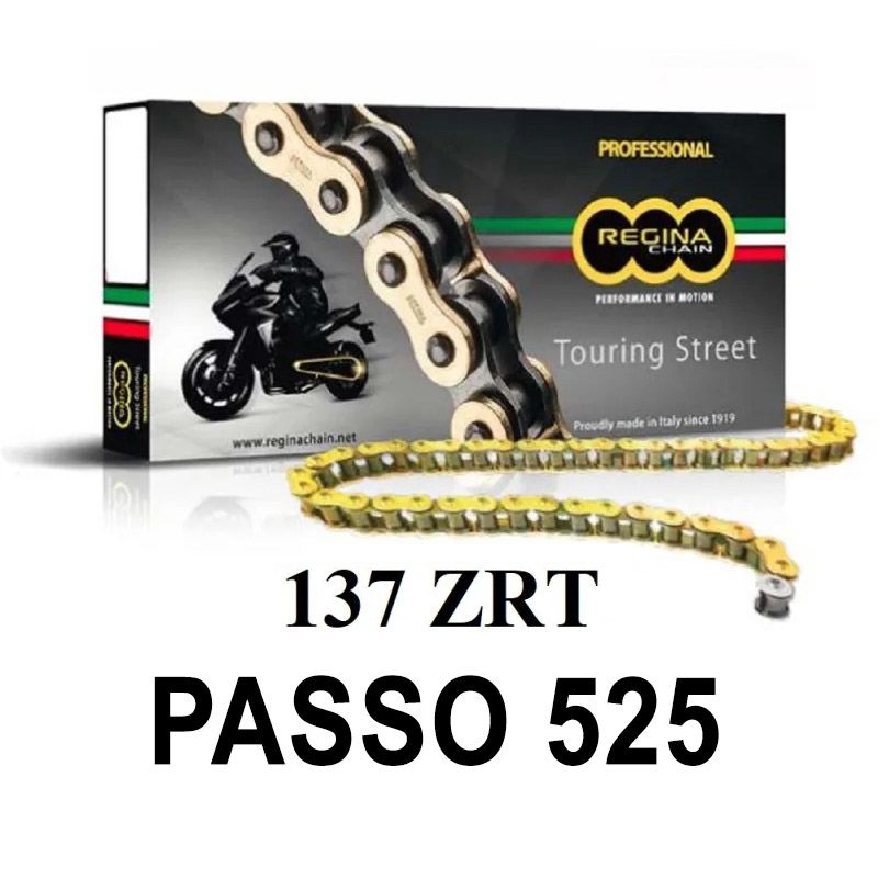 Catena 137ZRT 108 maglie passo 525 - Oro APRILIA 750 GT SHIVER 2009 -2010