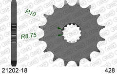Pignone AFAM 21202-18 passo 428 YAMAHA TZR 125 R 1991  -1993