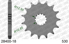 Pignone AFAM 28400-18 passo 530 SUZUKI GSF 1250 N BANDIT 2007  -2012