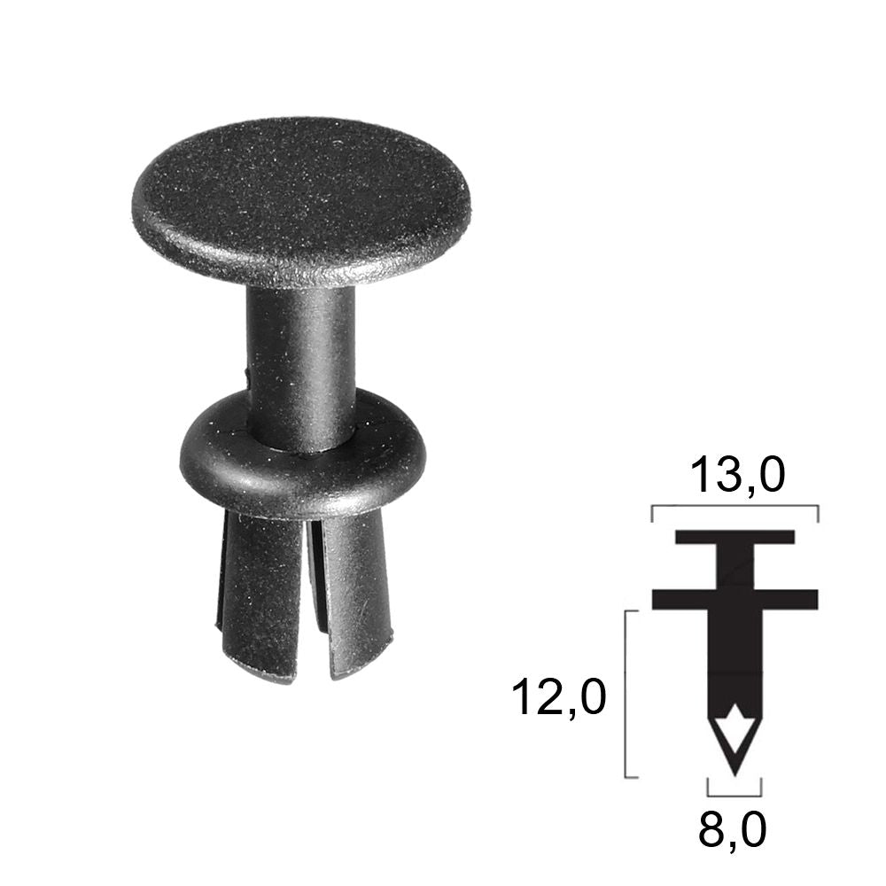 Rivetto in plastica BMW - Ventola, Silenziatore, Varie Applicazioni