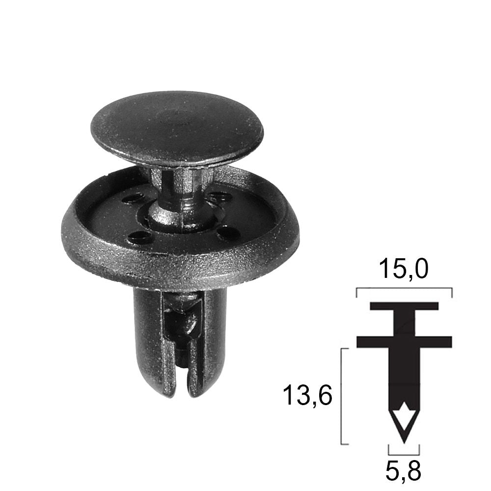Rivetto in plastica SUZUKI - Carena