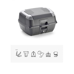 KIT KYMCO XCITING 400i 2013 > 2017 SR6104M REAR MOUNT + KAPPA K45N TOP BOX