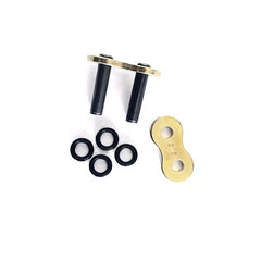 MAGLIA DI GIUNZIONE A RIVETTO (ZJ) DID 520ERS2 (Gold & Gold)