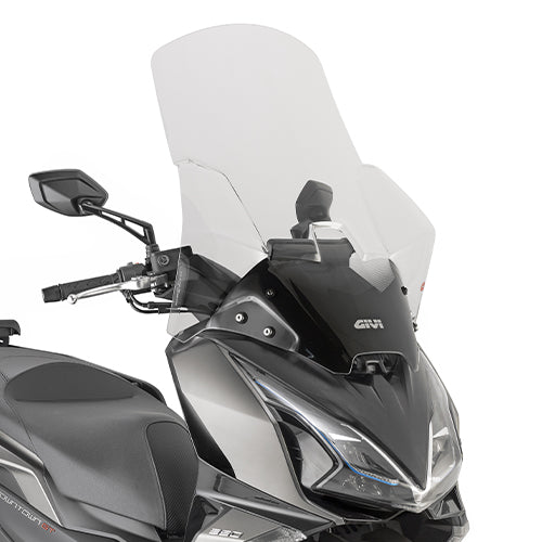 GIVI Parabrezza Trasparente per KYMCO DOWNTOWN 350 GT (2024)