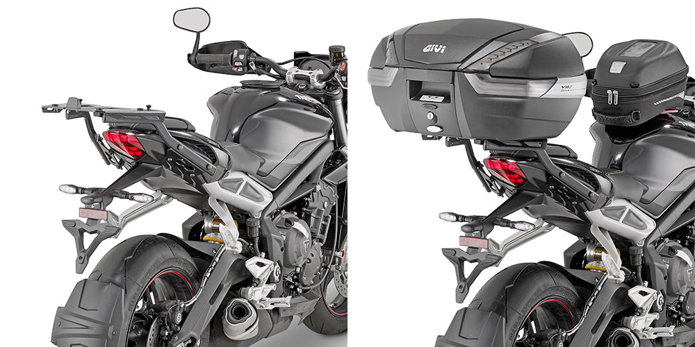 GIVI Portavaligie Laterale MONORACK TRIUMPH STREET TRIPLE 765 (