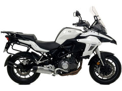 ARROW Terminale Scarico Benelli TRK 502 2017-2020 Race-Tech alluminio con fondello carby per