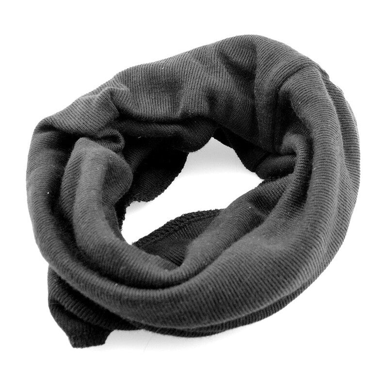 Scaldacollo poliester. Nero