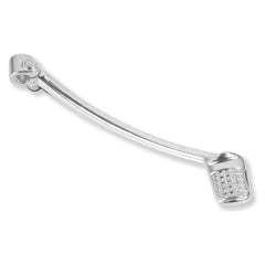 Pedale avviamento V PARTS - Scooter alluminio argento