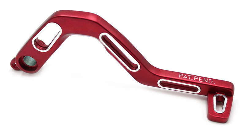 Pedale freno V PARTS - Derbi alluminio rosso