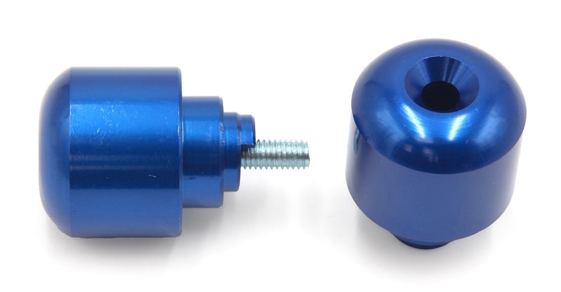 Set contrappesi manubrio V PARTS alluminio blu