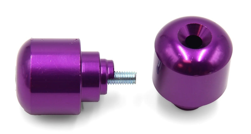 Set contrappesi manubrio V PARTS alluminio lilla