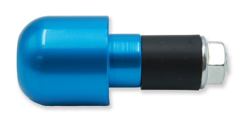 Set contrappesi manubrio V PARTS alluminio 17,5mm blu