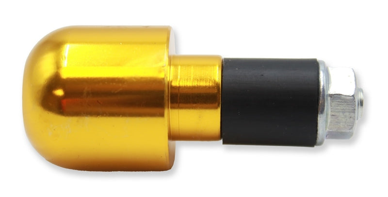 Set contrappesi manubrio V PARTS alluminio 17,5mm oro