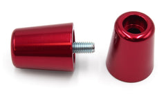 Set contrappesi manubrio V PARTS alluminio KAWASAKI rosso