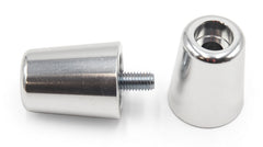 Set contrappesi manubrio V PARTS alluminio argento