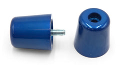 Set contrappesi manubrio V PARTS alluminio Piaggio blu