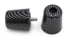 Set contrappesi manubrio V PARTS alluminio Piaggio carbonio