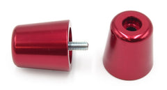 Set contrappesi manubrio V PARTS alluminio Piaggio rosso