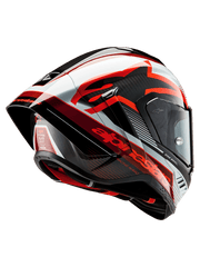 ALPINESTARS SUPERTECH R10 casco integrale Pista versione Team Carbon/ Rosso / Bianco
